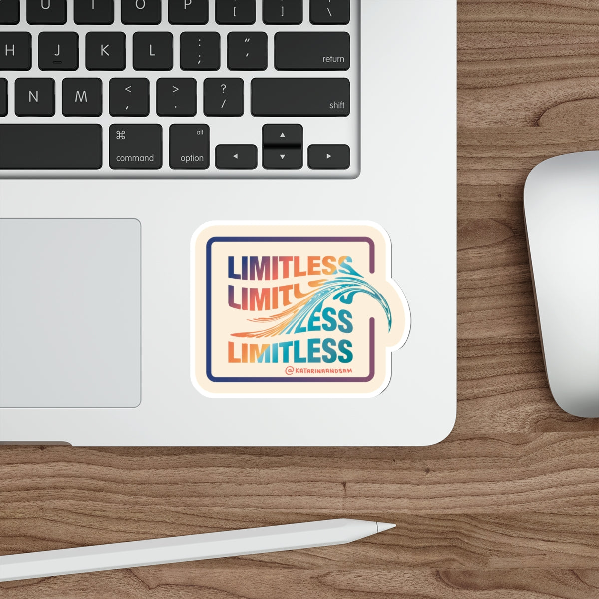Limitless Wave Sticker