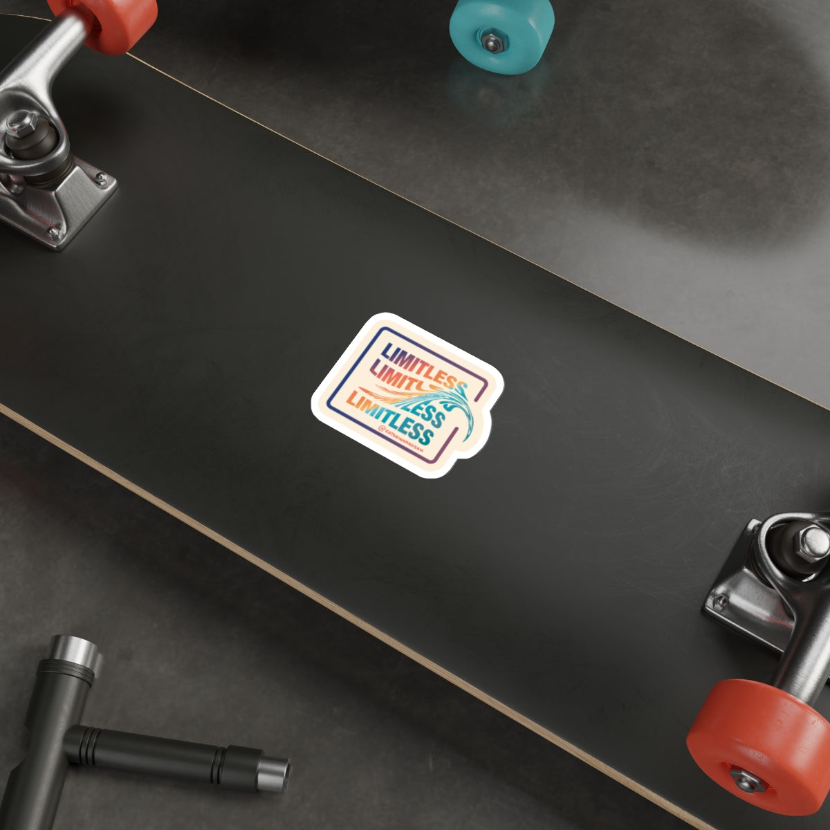 Limitless Wave Sticker
