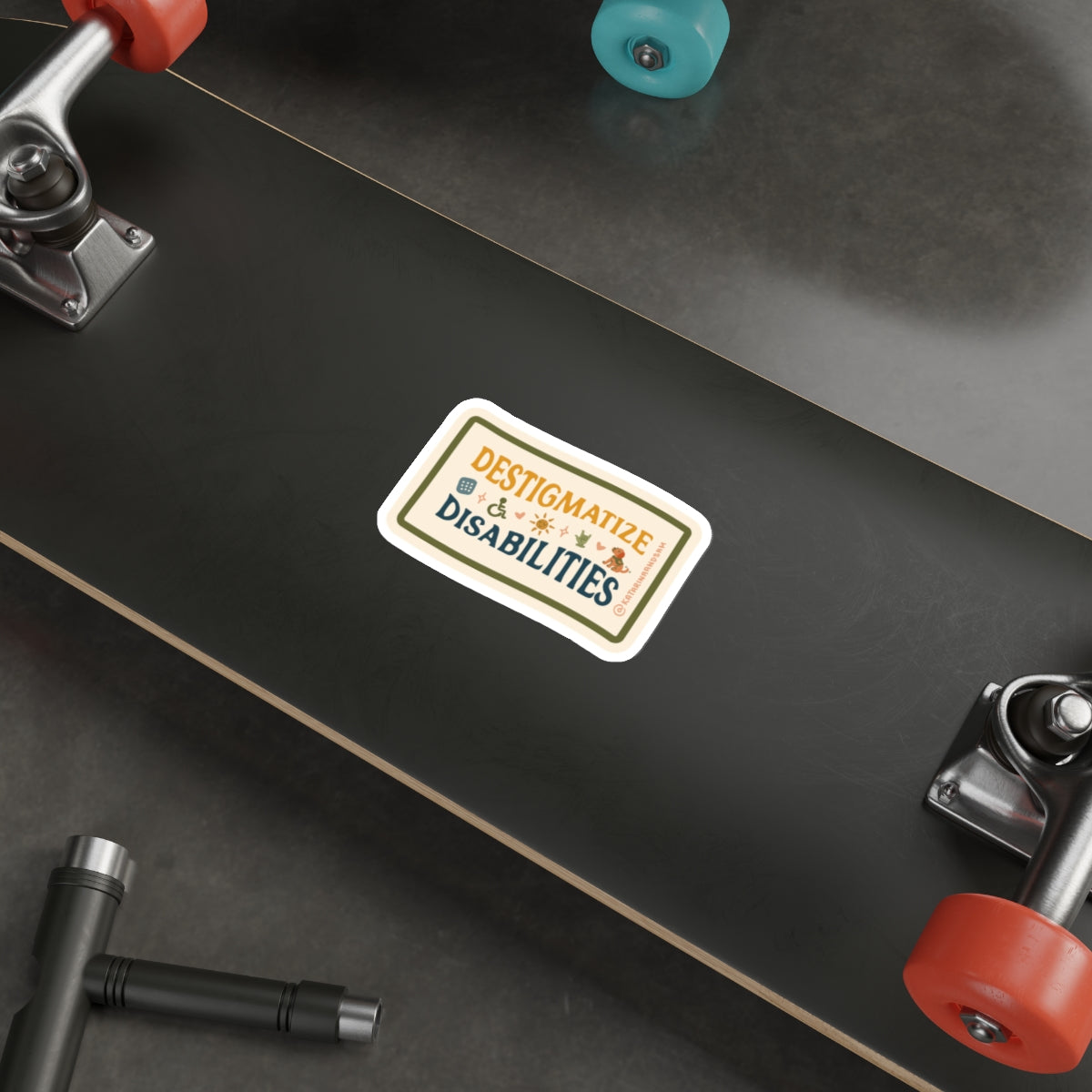 Destigmatize Disabilities Sticker