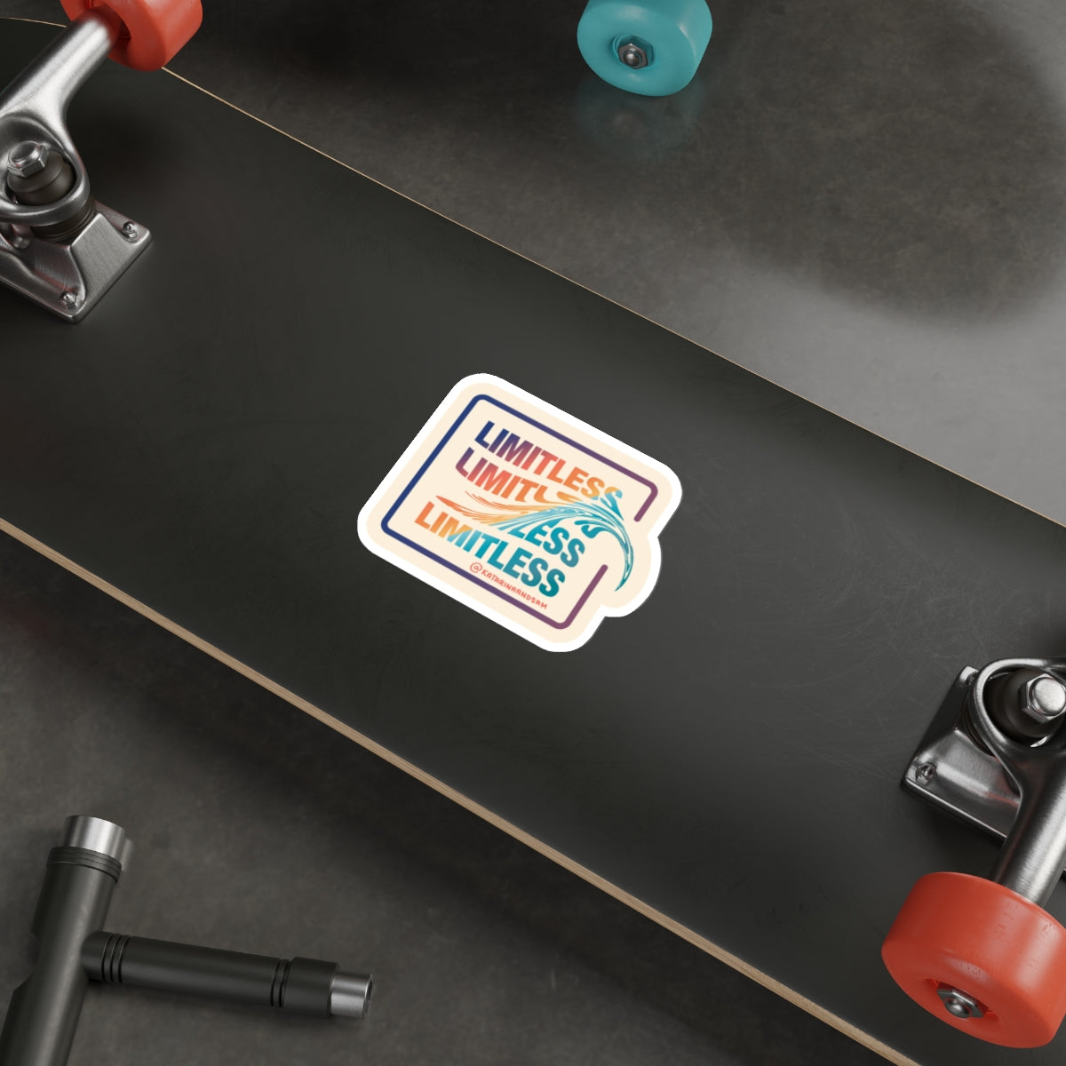 Limitless Wave Sticker