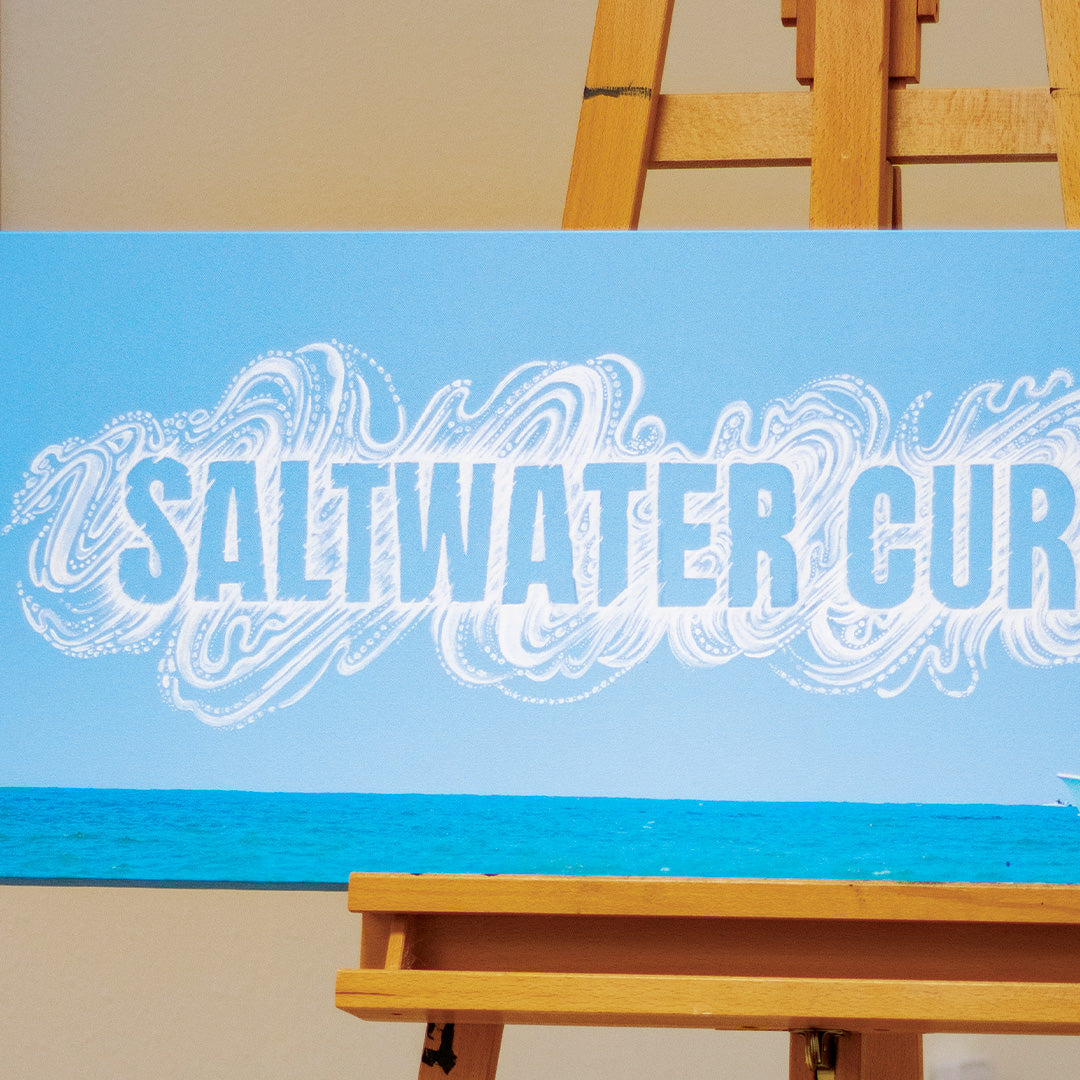 Saltwater Cures All Original 48 x 16