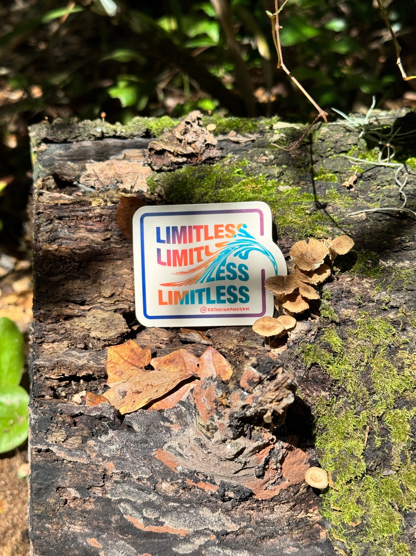 Limitless Wave Sticker