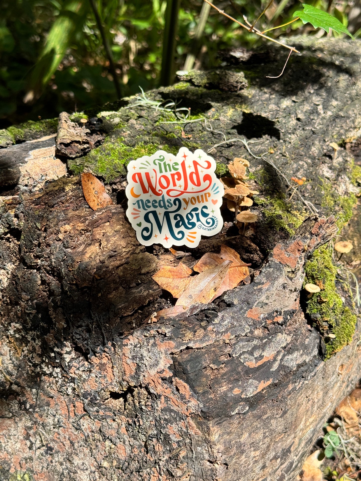 The World Needs Your Magic Sticker