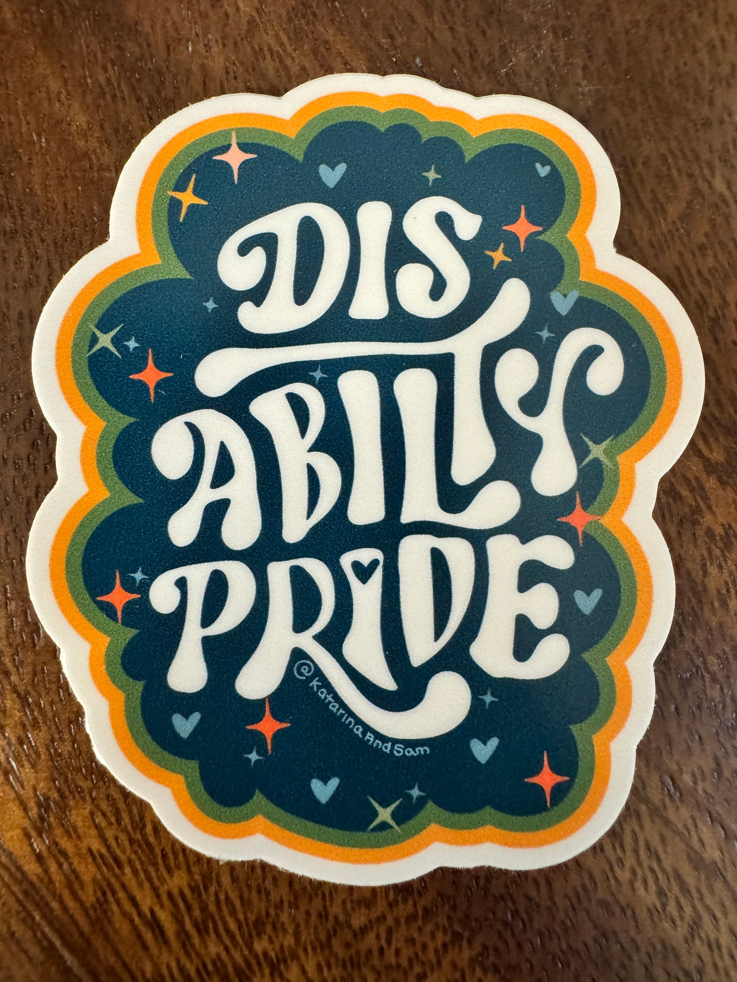 Disability Pride Sticker