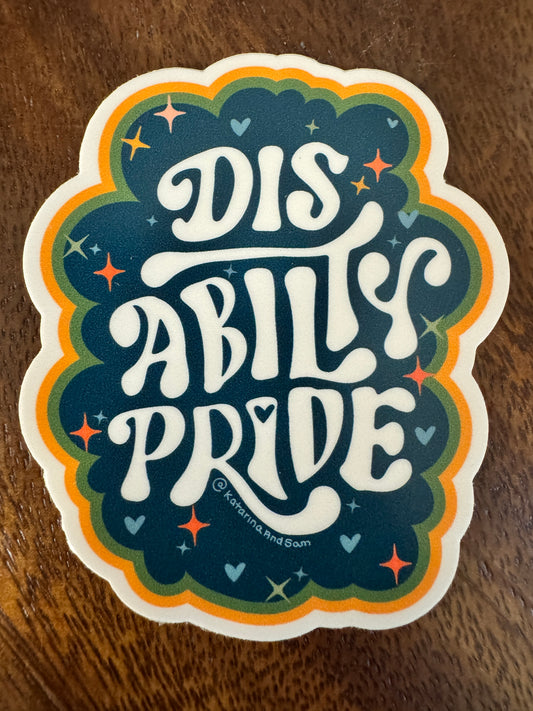 Disability Pride Sticker