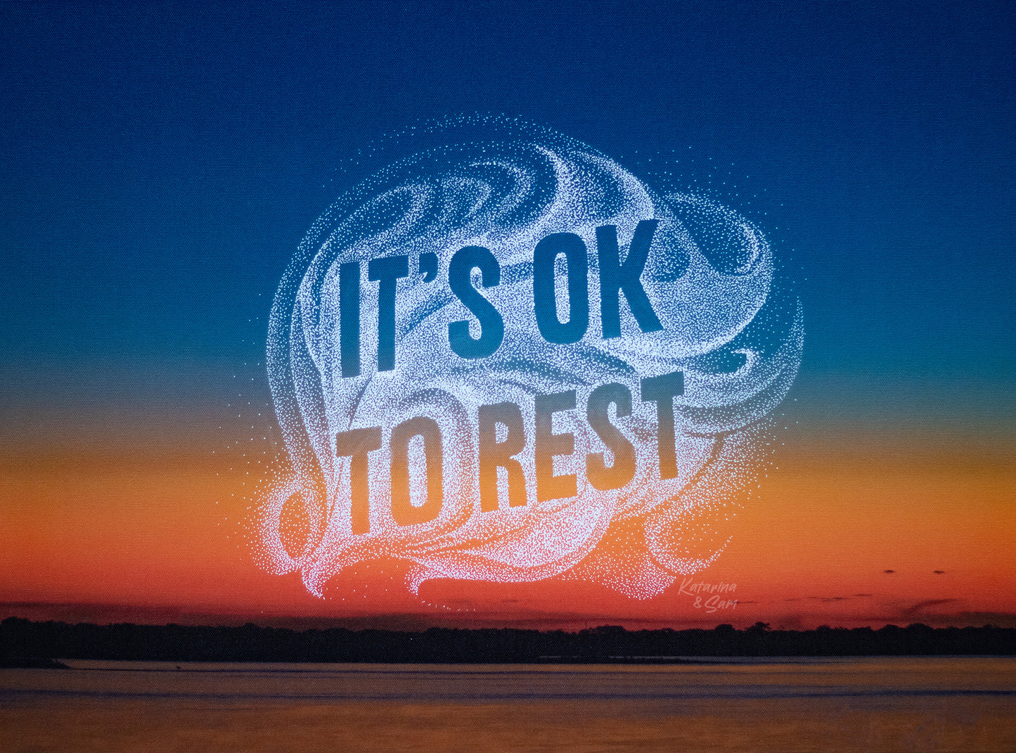 It's Ok to Rest Original 24 x 18