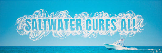 Saltwater Cures All Original 48 x 16